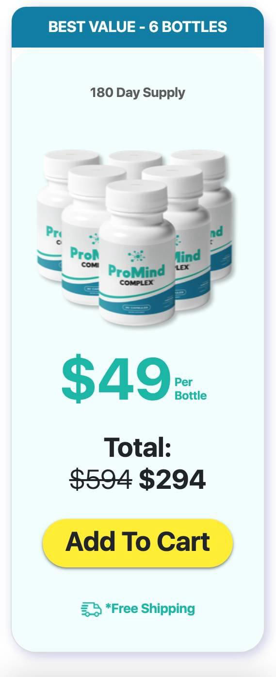 ProMind Complex buy 6 bottles